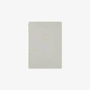 A5 RING NOTEBOOK W. DOT GRID // GREY