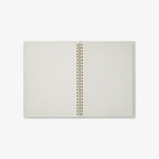 A5 RING NOTEBOOK W. DOT GRID // GREY