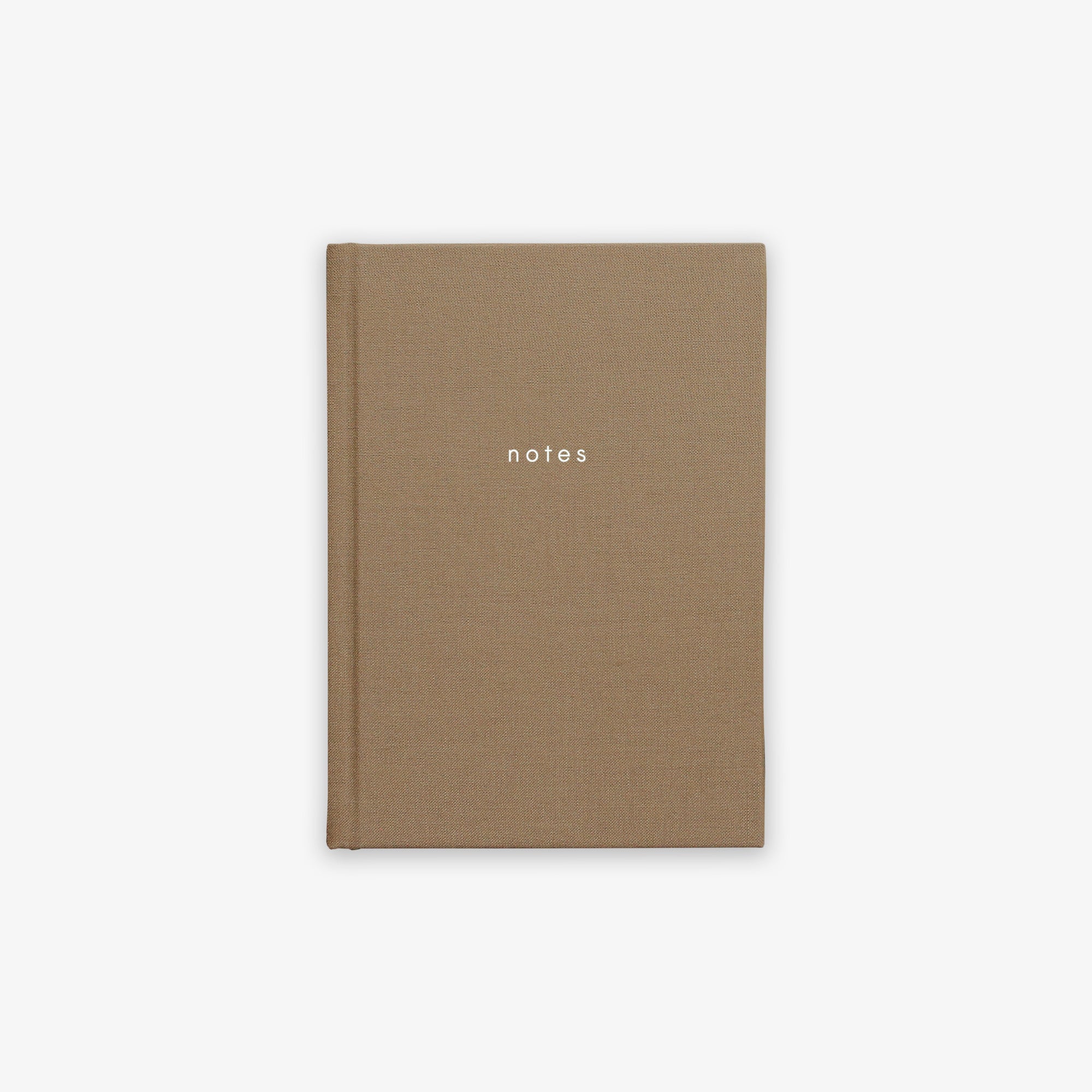 NOTES HARDCOVER NOTESBOG // BRUN