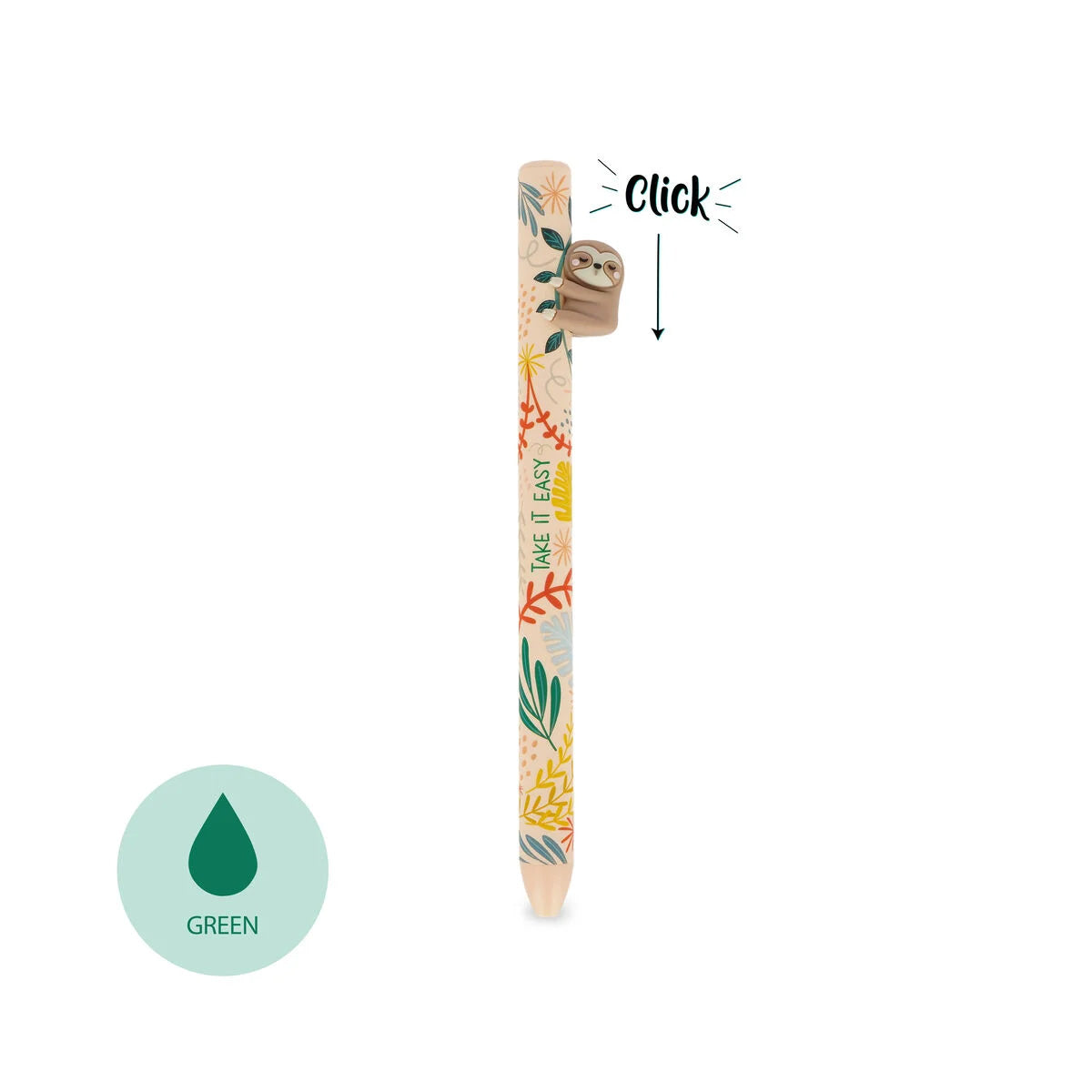 LEGAMI RETRACTABLE BALLPOINT PEN // SLOTH