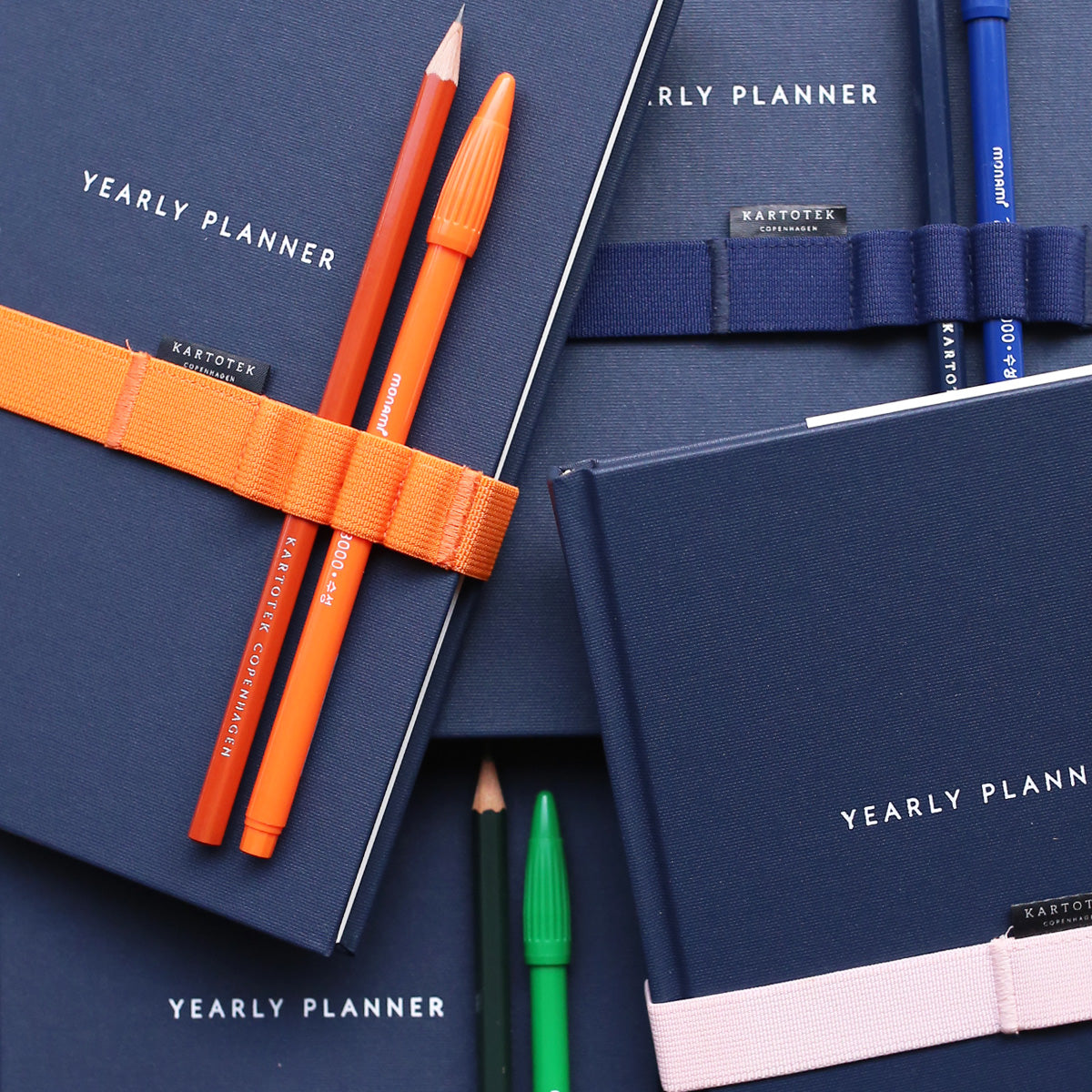 I LOVE STRUCTURE SET // YEARLY PLANNING (NAVY)