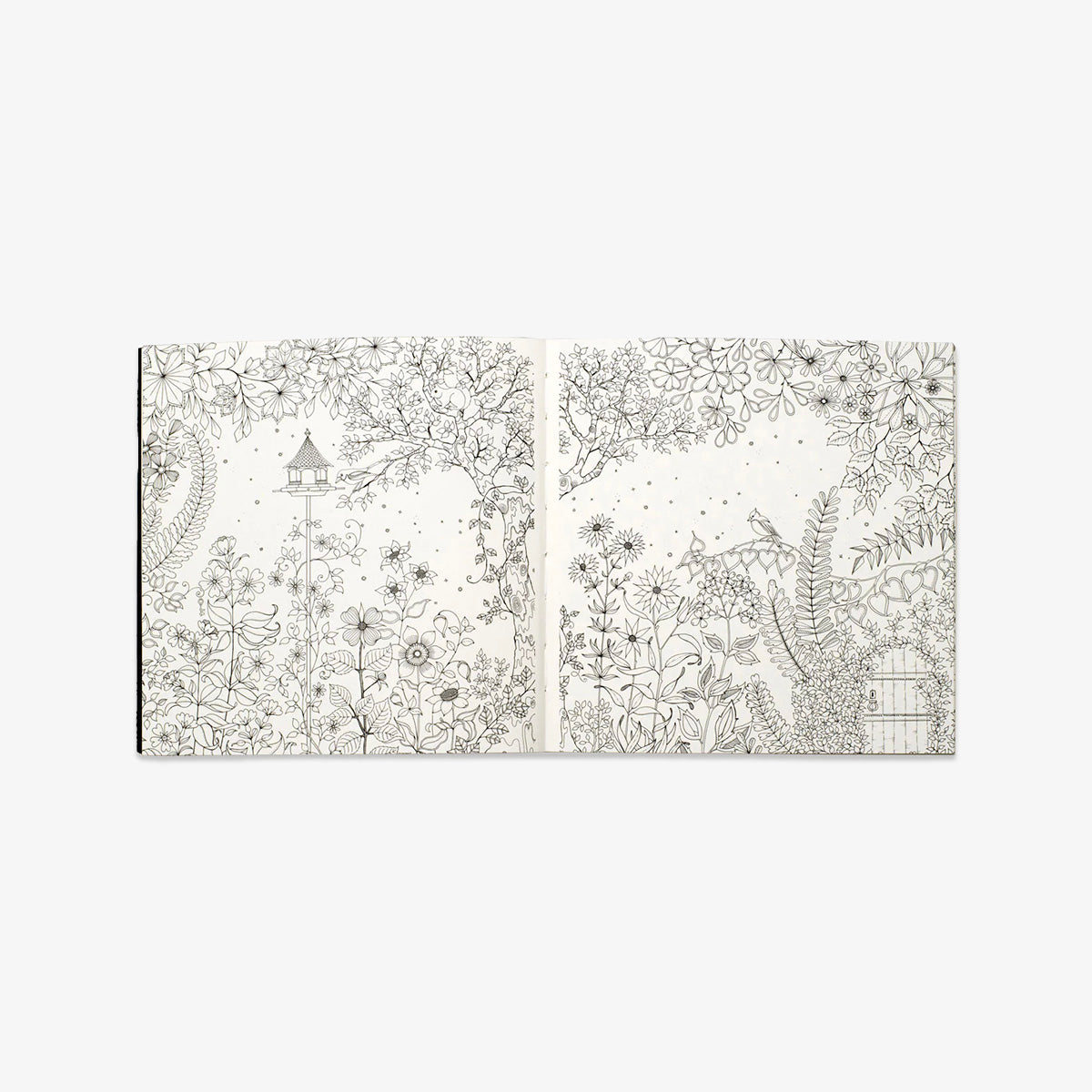 COLOURING BOOK // MINIATURE SECRET GARDEN