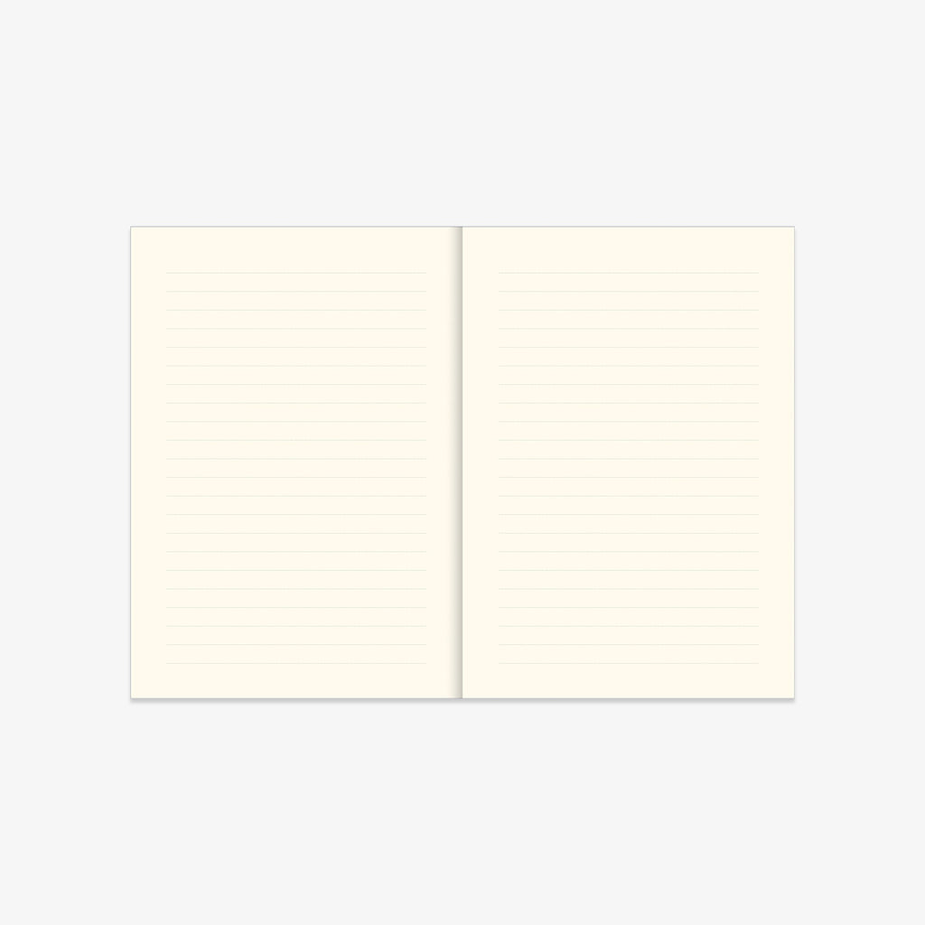 Cream-colored sheets of paper on a white background
