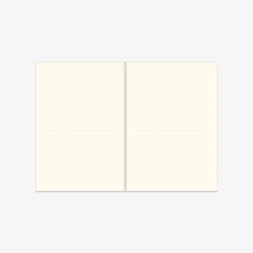 Cream-colored sheets of paper on a white background