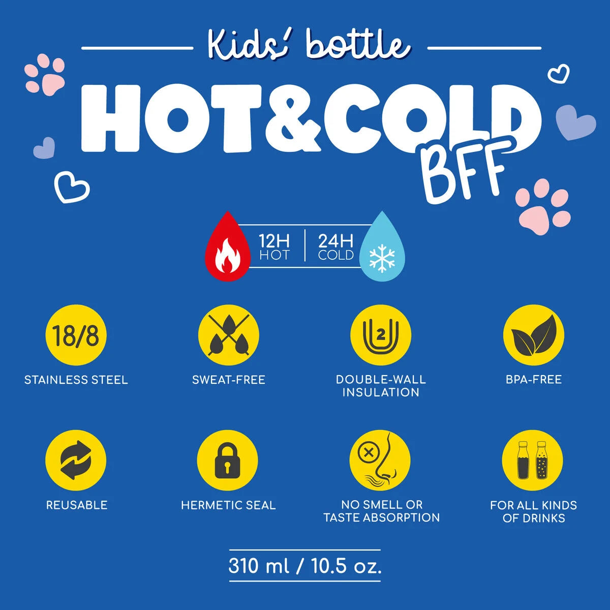 VACUUM BOTTLE FOR KIDS // KITTY