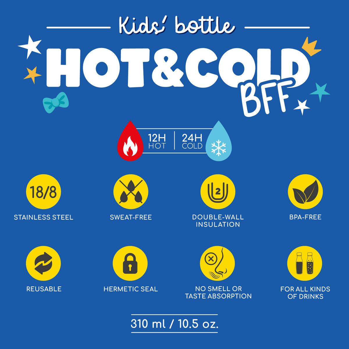 VACUUM BOTTLE FOR KIDS // PENGUIN