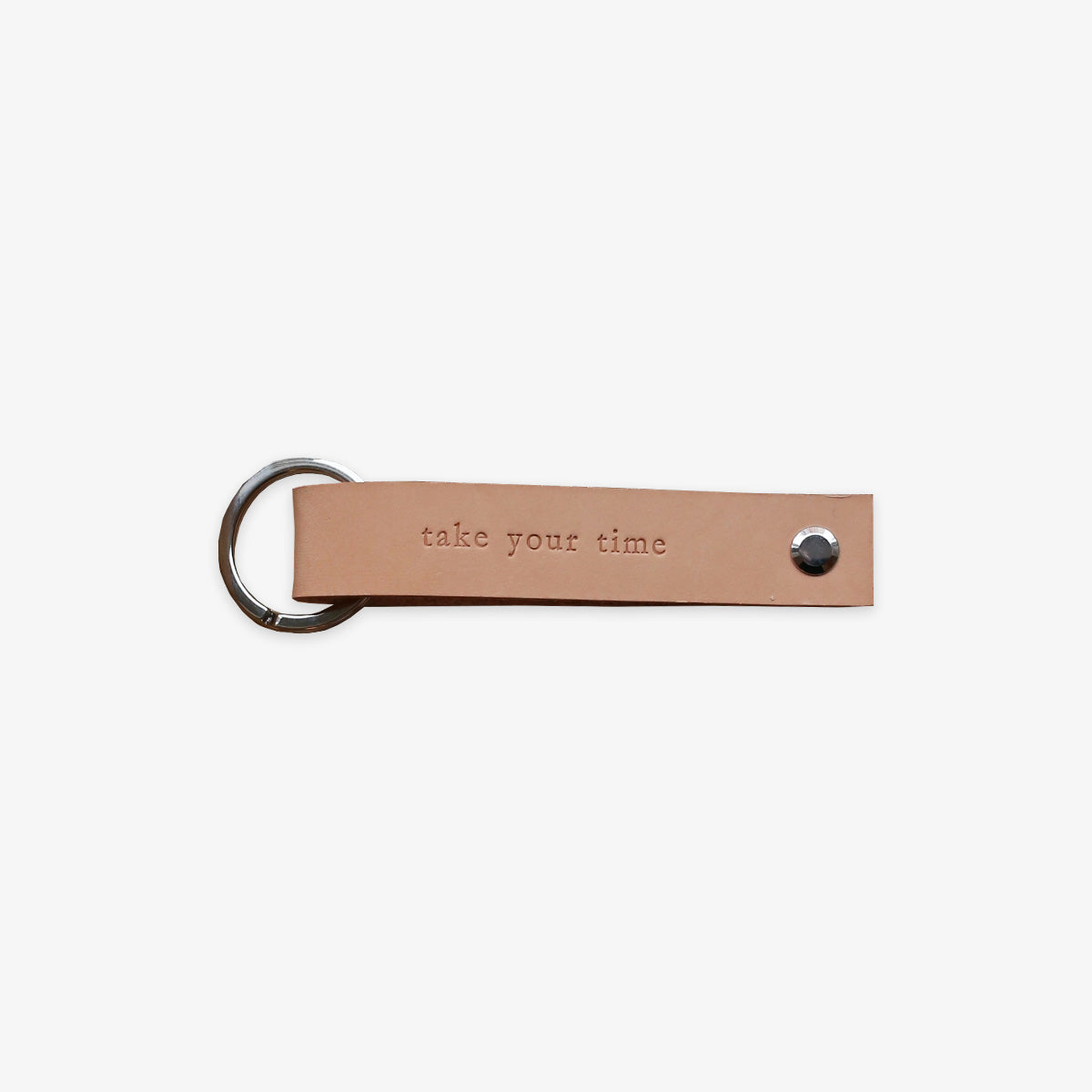 LEATHER KEY HOLDER // TAKE YOUR TIME II