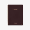 KOZO SPIRAL-BOUND NOTEBOOK A4 // COFFEE