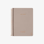 KOZO SPIRAL-BOUND NOTEBOOK A5 // SAND