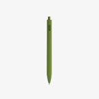 Green ballpoint pen with 'KOZO' branding on a white background
