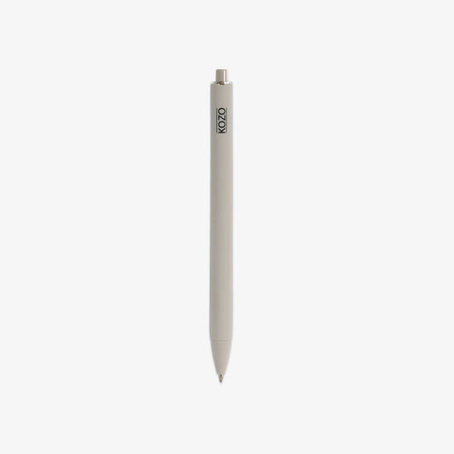 Grey ballpoint pen from the brand kozo