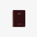 KOZO SPIRAL-BOUND CALENDAR 2027 A6 (DANISH) // COFFEE
