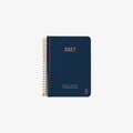 KOZO SPIRAL-BOUND CALENDAR 2027 A6 (DANISH) // NAVY