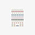 STICKERS // MINI TRAVEL ICONS