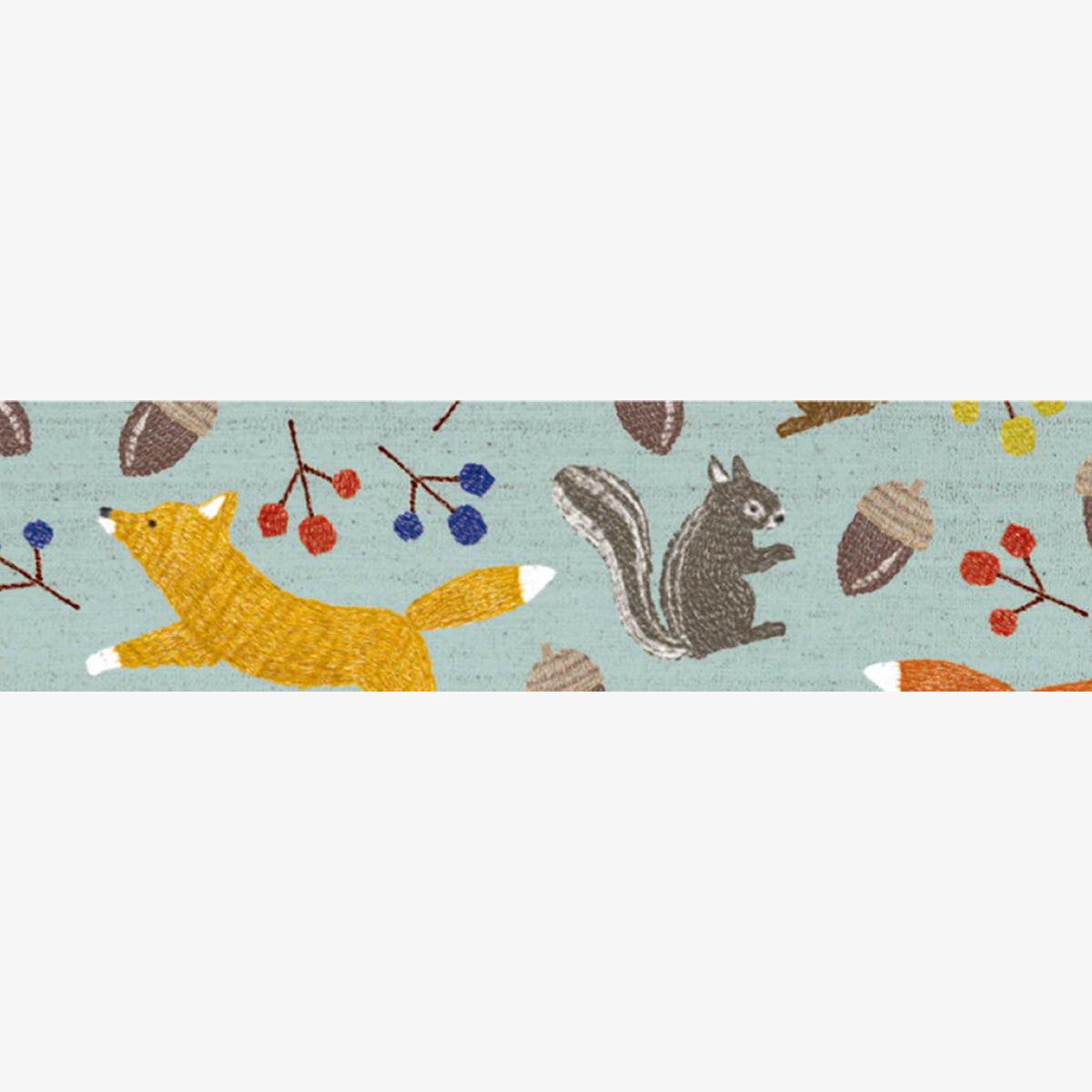 MT MASKING TAPE EX // EMBROIDERY FOX & SQUIRREL