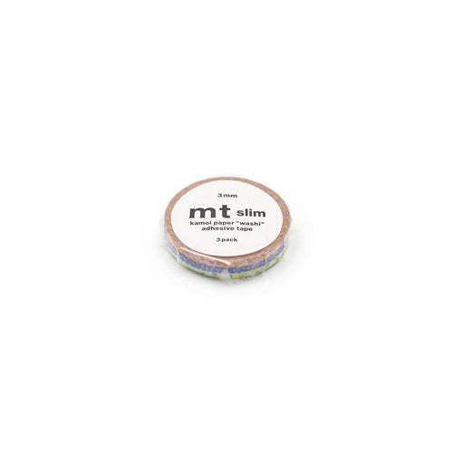 MT MASKING TAPE SMAL 3-PAK // BLOMSTER