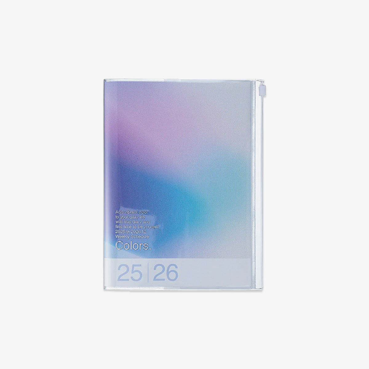CALENDAR SEP 2025 - DEC 2026 A5 // BLUE GRADIENT
