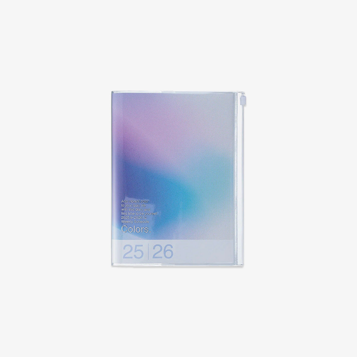 CALENDAR SEP 2025 - DEC 2026 A6 // BLUE GRADIENT