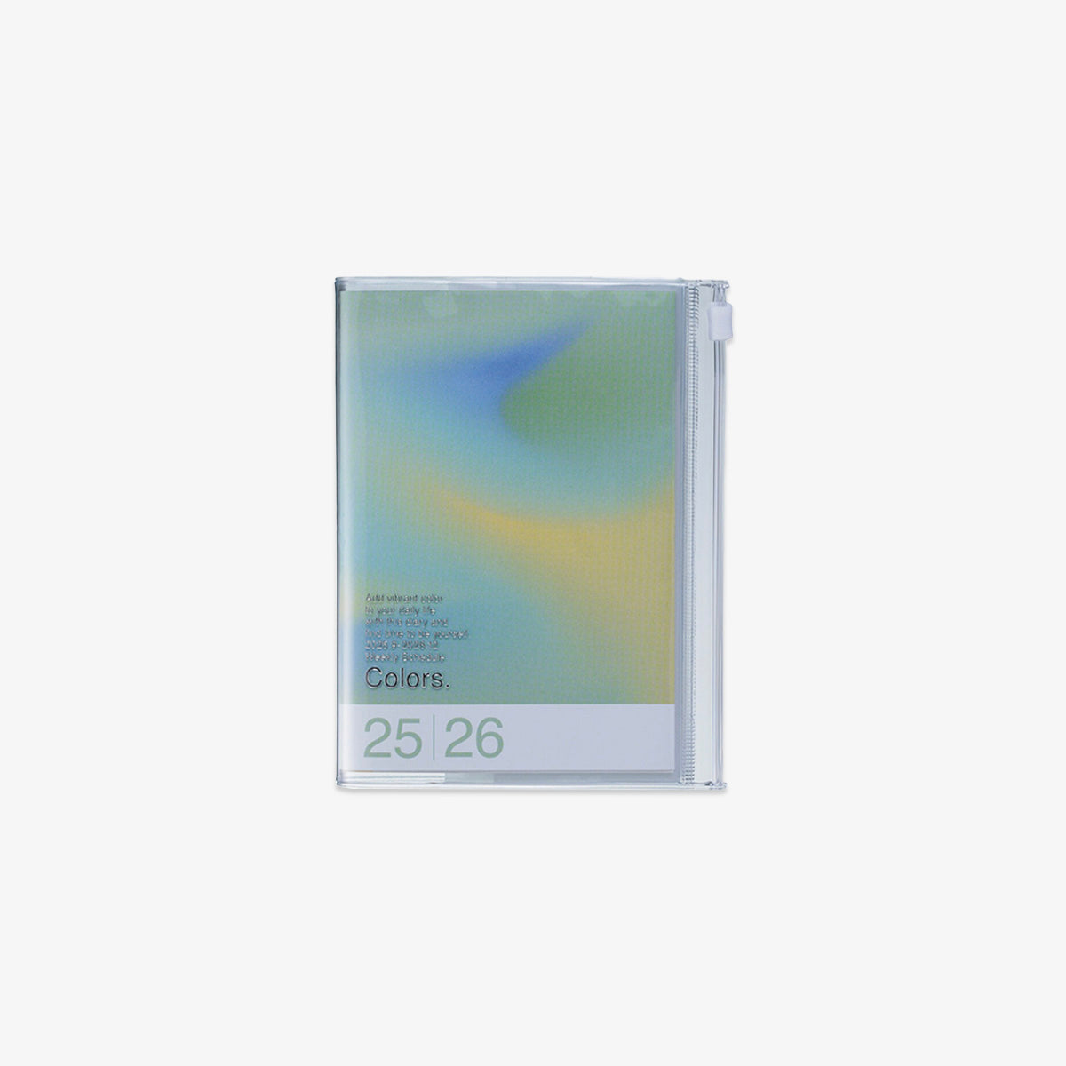 CALENDAR SEP 2025 - DEC 2026 A6 // GREEN GRADIENT