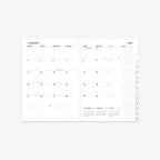 CALENDAR SEP 2026 - DEC 2027 A5 // WAVE NAVY