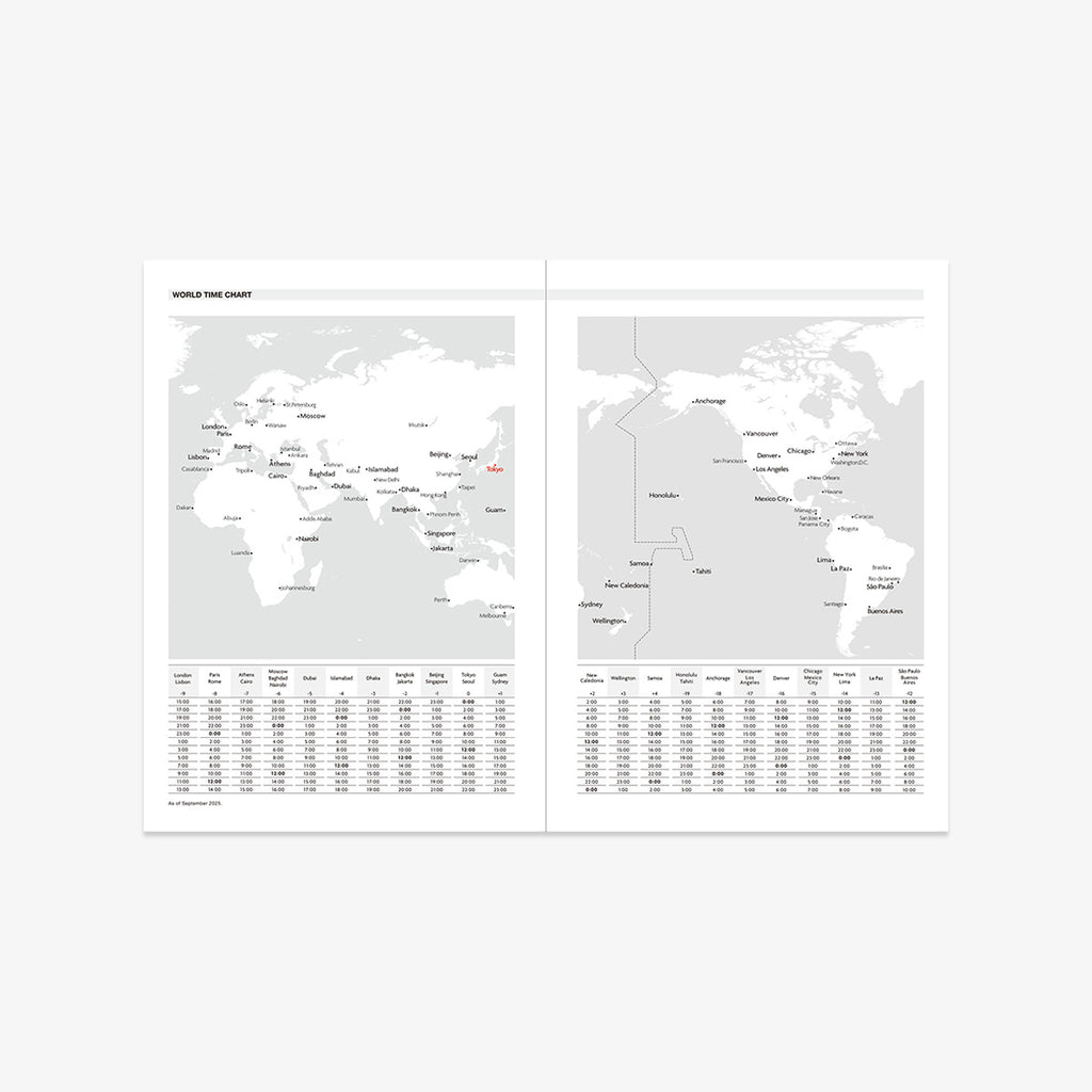 CALENDAR SEP 2026 - DEC 2027 A5 // WAVE NAVY