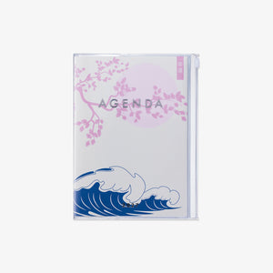CALENDAR SEP 2026 - DEC 2027 A5 // WAVE