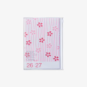 CALENDAR SEP 2026 - DEC 2027 A5 // CHERRY BLOSSOM