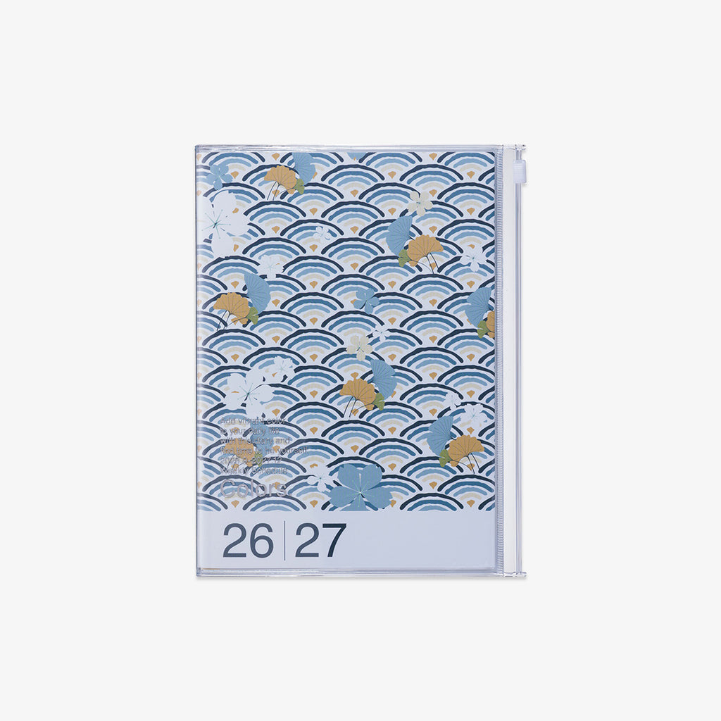 CALENDAR SEP 2026 - DEC 2027 A5 // WAVE GREEN