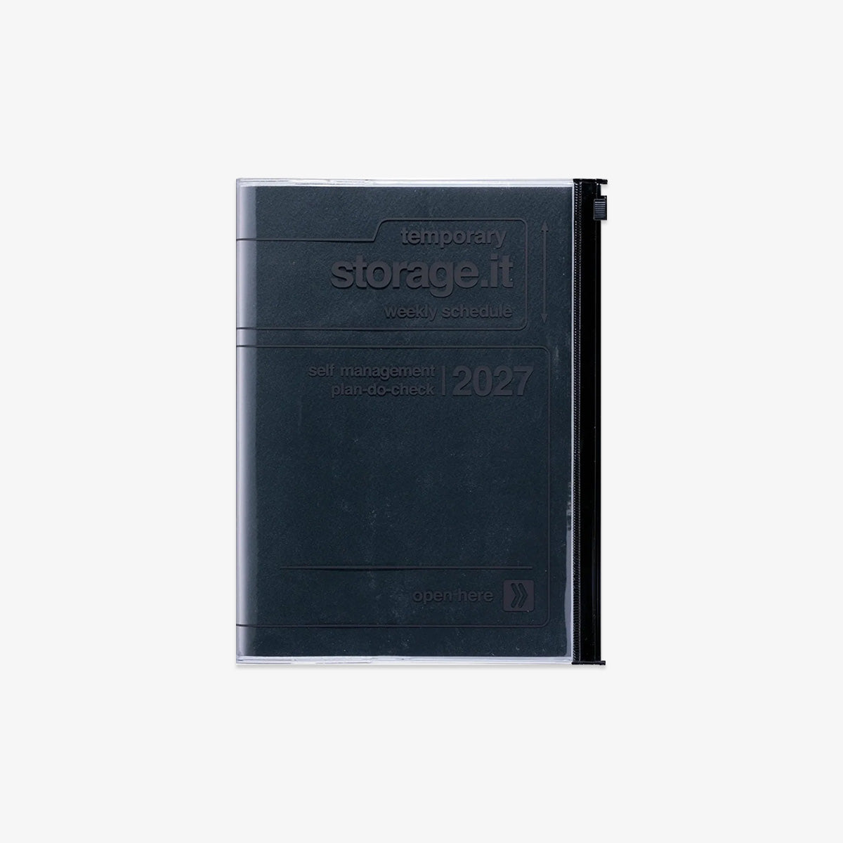 CALENDAR SEP 2026 - DEC 2027 A5 // STORAGE.IT BLACK