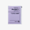 CALENDAR SEP 2026 - DEC 2027 A5 // STORAGE.IT LAVENDAR
