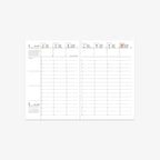 CALENDAR SEP 2026 - DEC 2027 A6 // STORAGE.IT BLACK