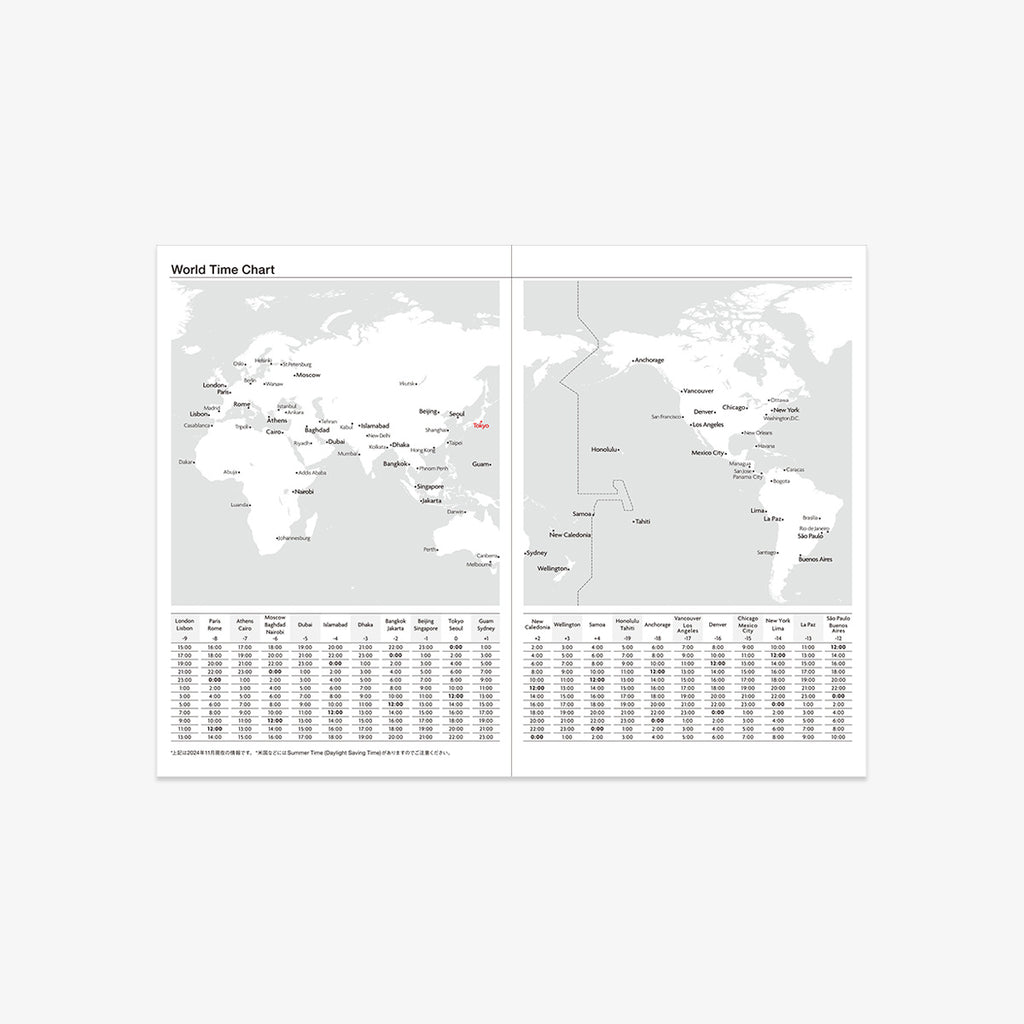 CALENDAR SEP 2026 - DEC 2027 A6 // STORAGE.IT BLACK