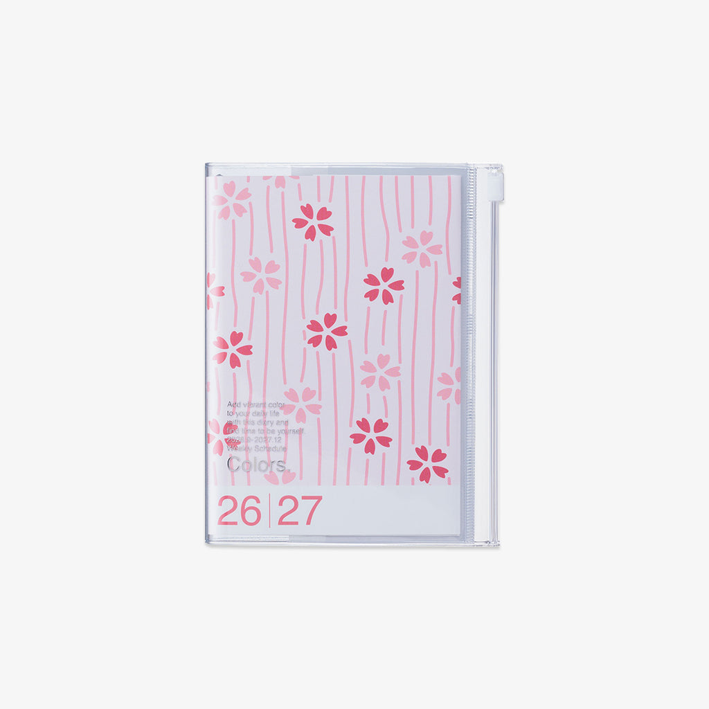 CALENDAR SEP 2026 - DEC 2027 A6 // CHERRY BLOSSOM