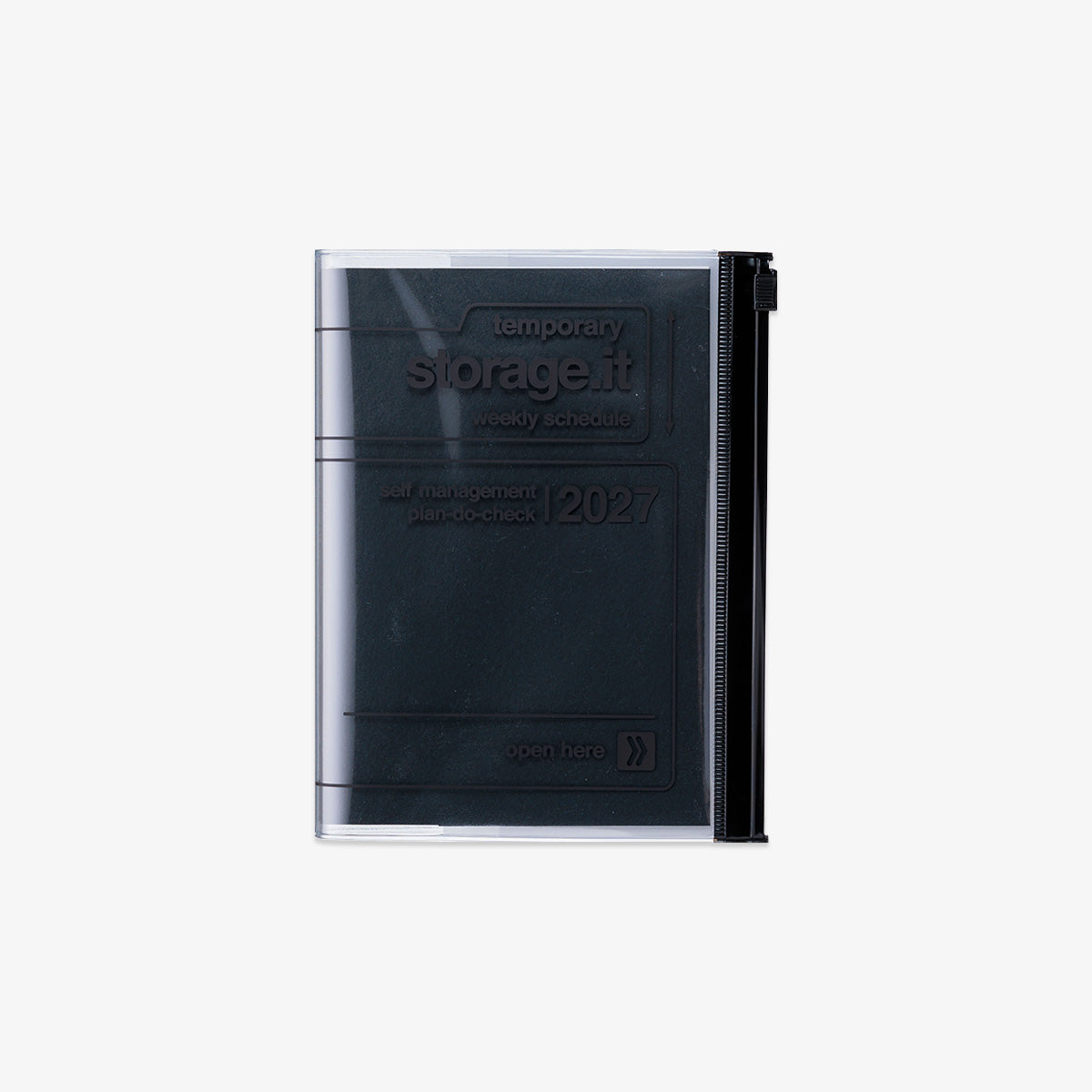 CALENDAR SEP 2026 - DEC 2027 A6 // STORAGE.IT BLACK
