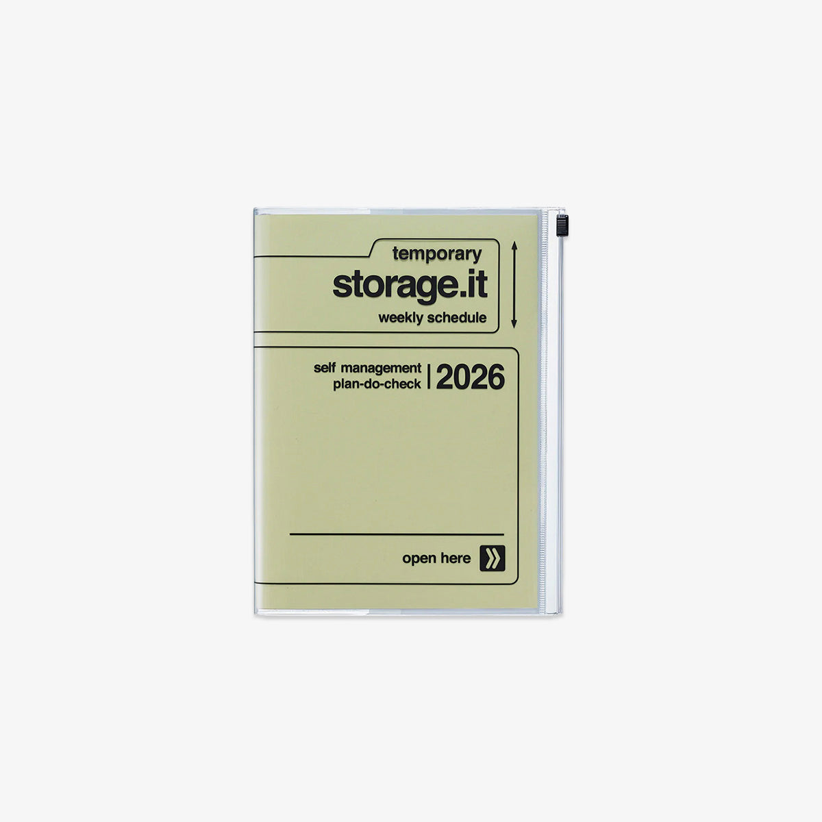CALENDAR SEP 2025 - DEC 2026 A6 // STORAGE.IT YELLOW