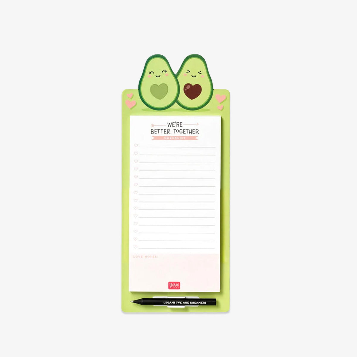 MAGNETIC NOTEPAD // AVOCADO