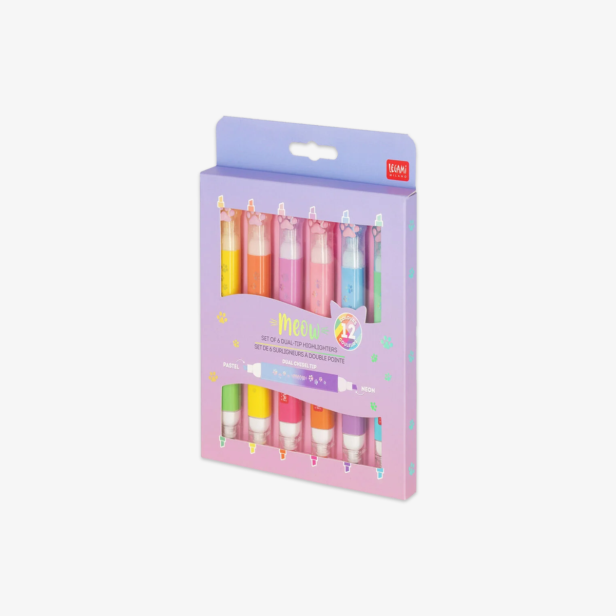 MEOW HIGHLIGHTERS // SET OF 6