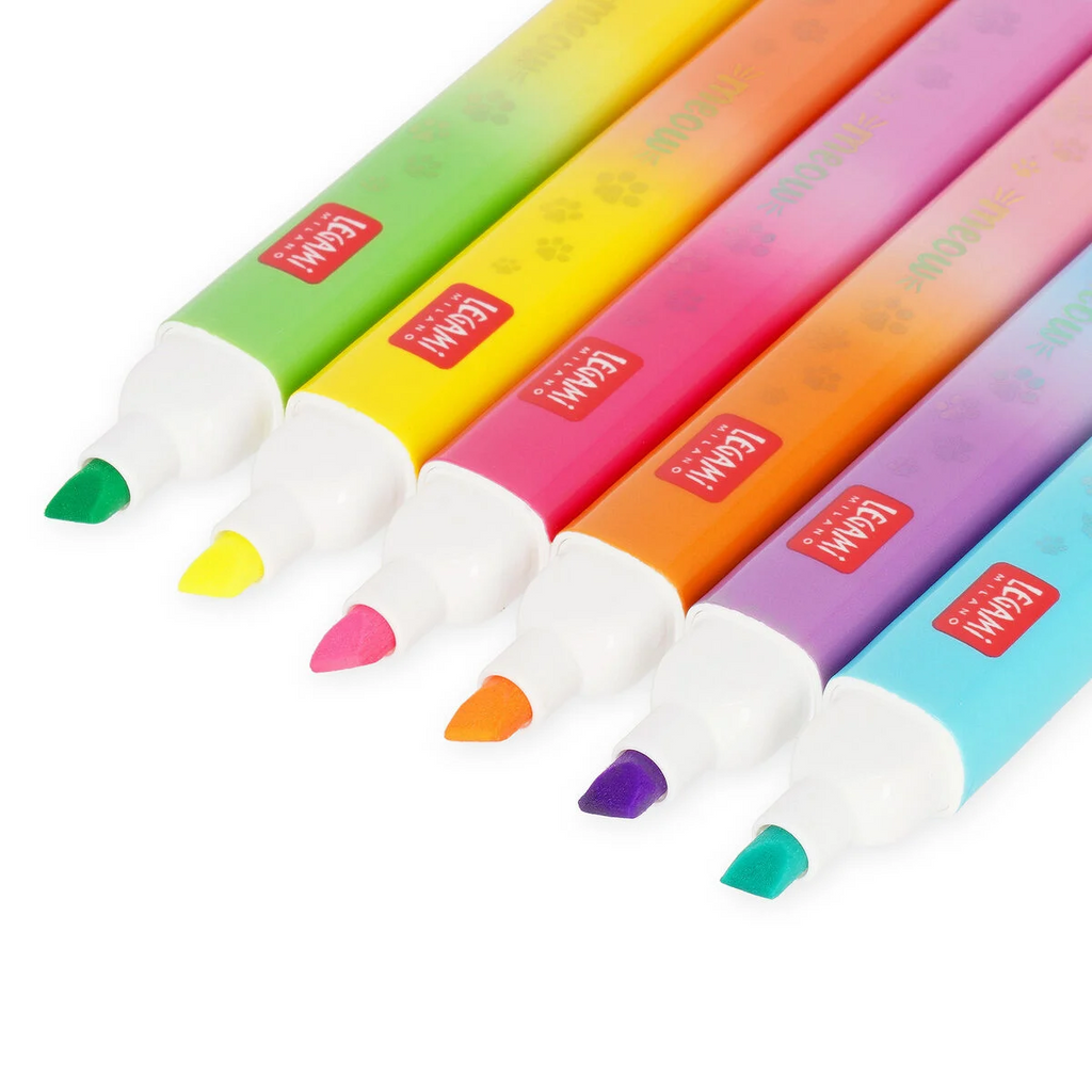 MEOW HIGHLIGHTERS // SET OF 6