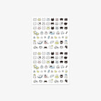 CALENDAR STICKERS // PICTOGRAPH CAT