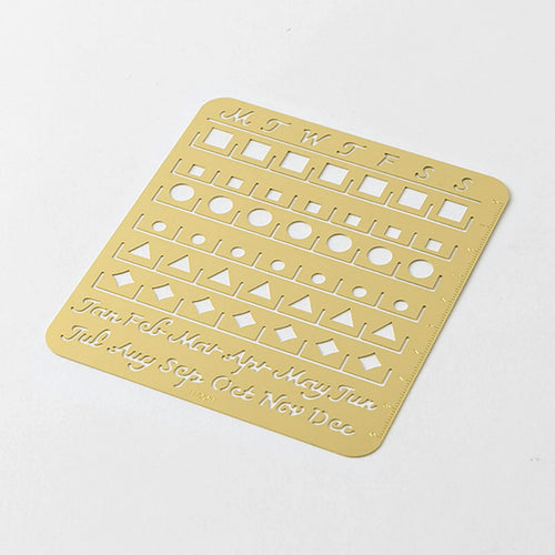 STENCIL // LARGE CALENDAR TEMPLATE