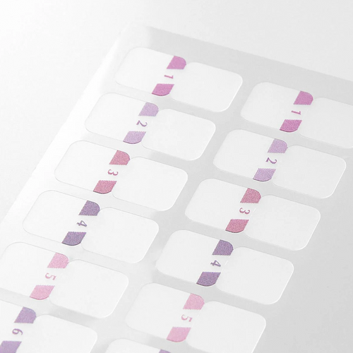MIDORI INDEX LABELS // PINK