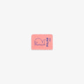 RUBBER ERASER 460 // PINK WHALE