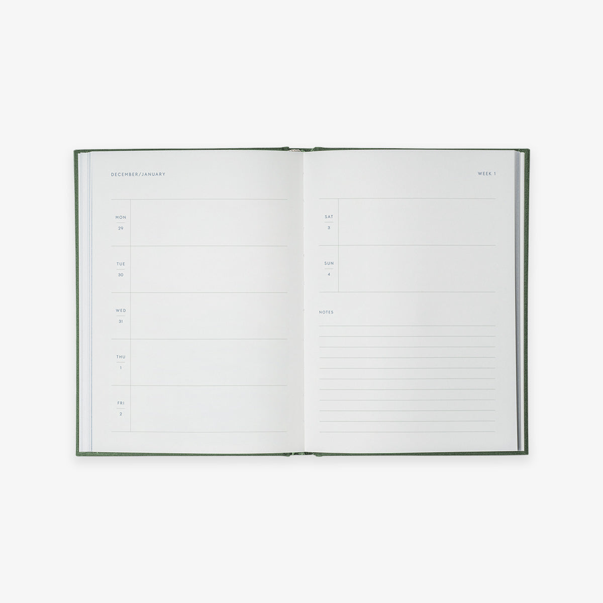 NOTEBOOK CALENDAR 2026 // ENGLISH + GIFT