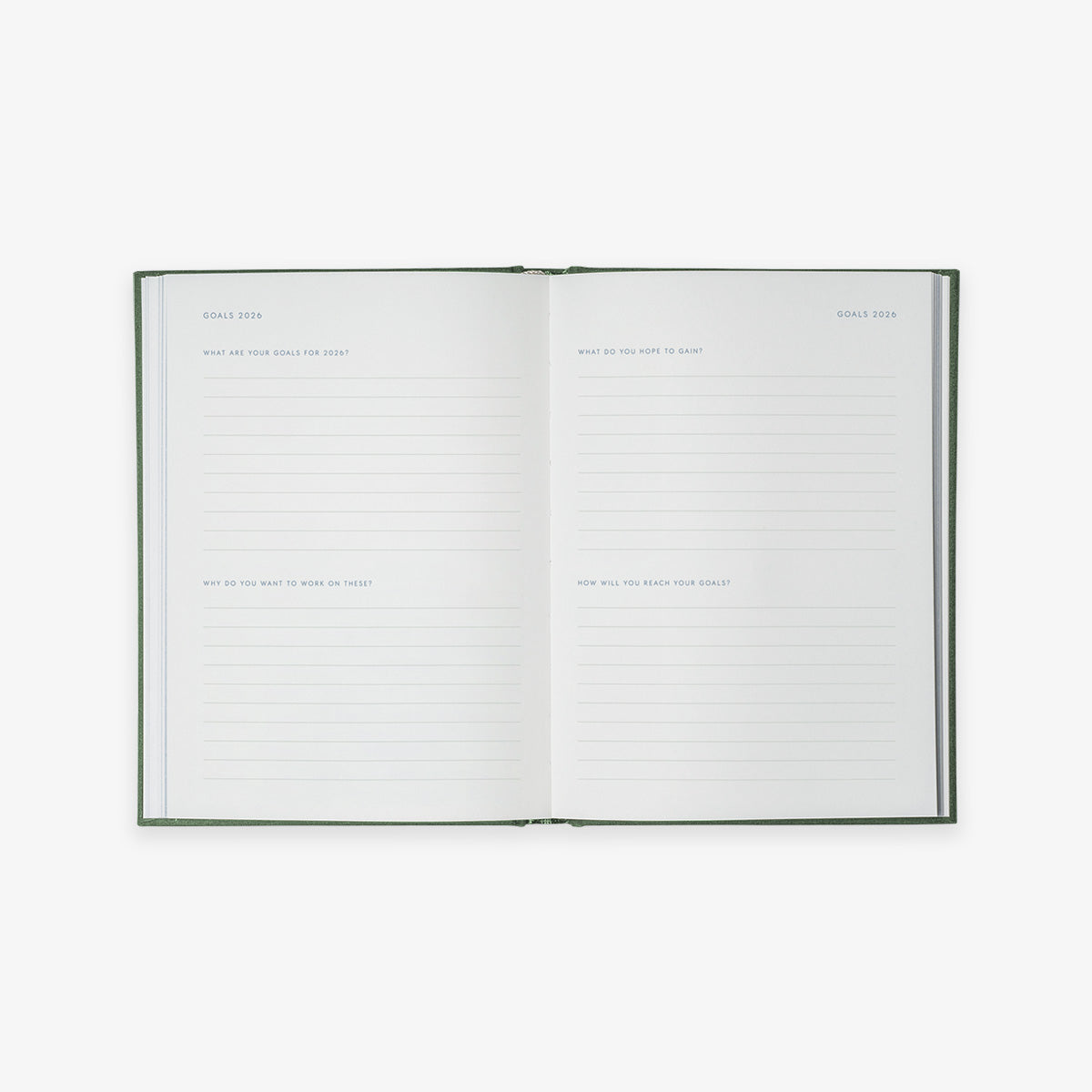 NOTEBOOK CALENDAR 2026 // ENGLISH + GIFT