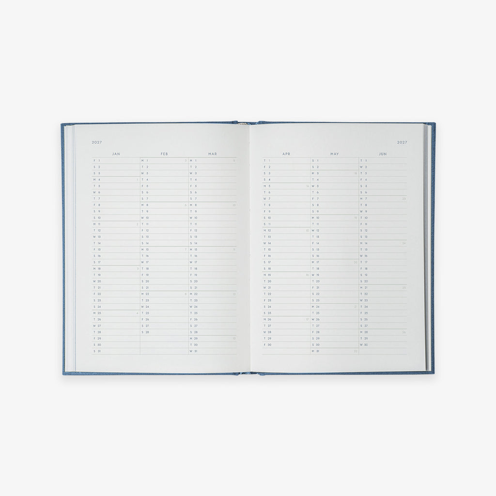 NOTEBOOK CALENDAR 2027 // ENGELSK