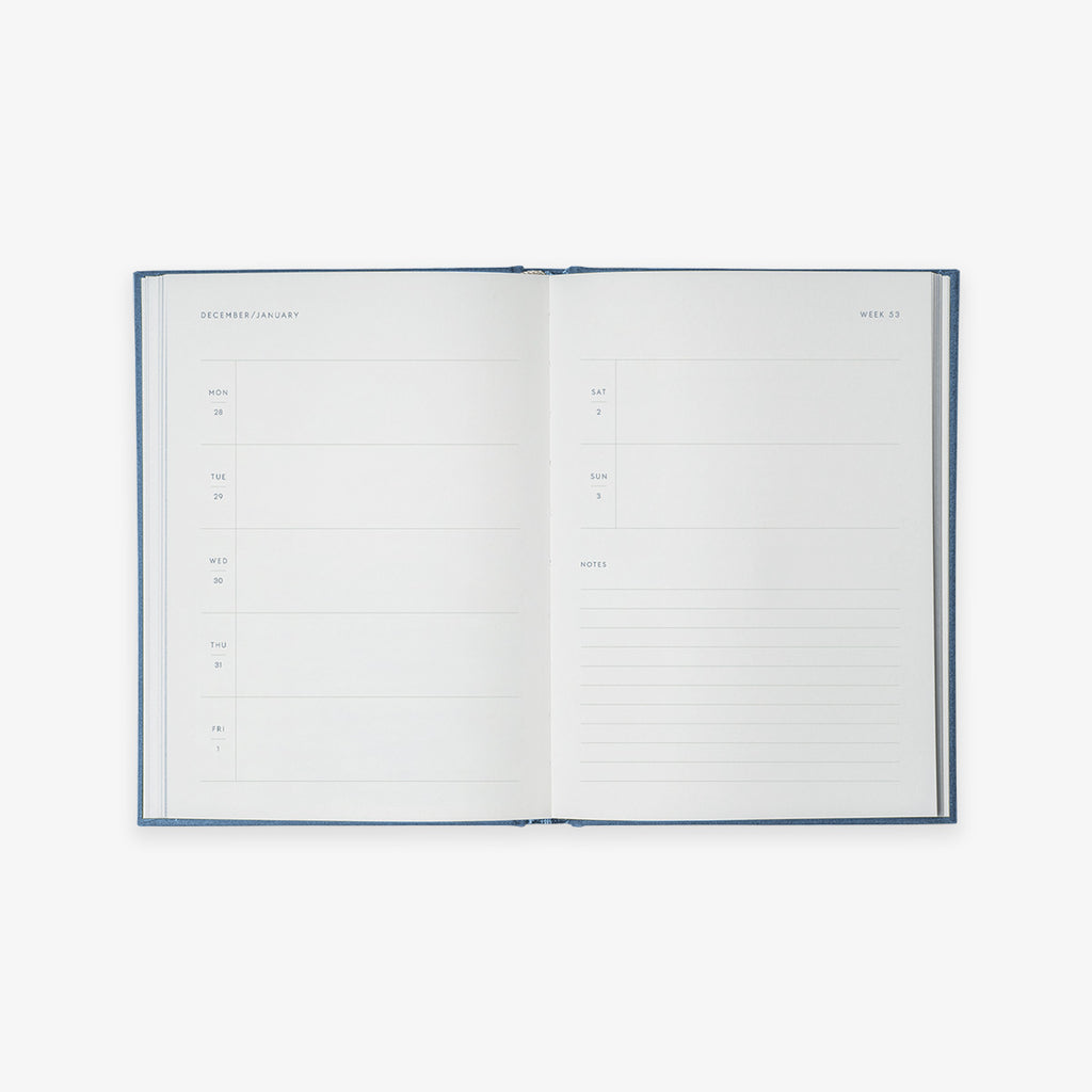 NOTEBOOK CALENDAR 2027 // ENGELSK