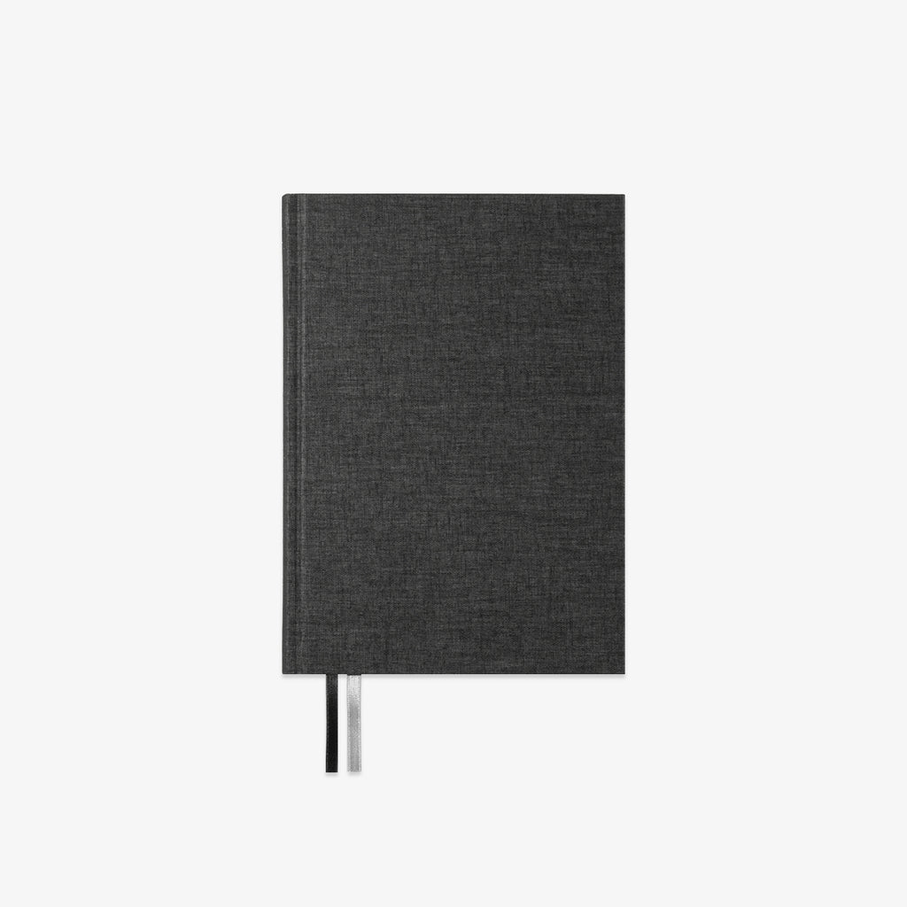 PAPERSTYLE NOTESBOG A5 PRIKKET // SORT