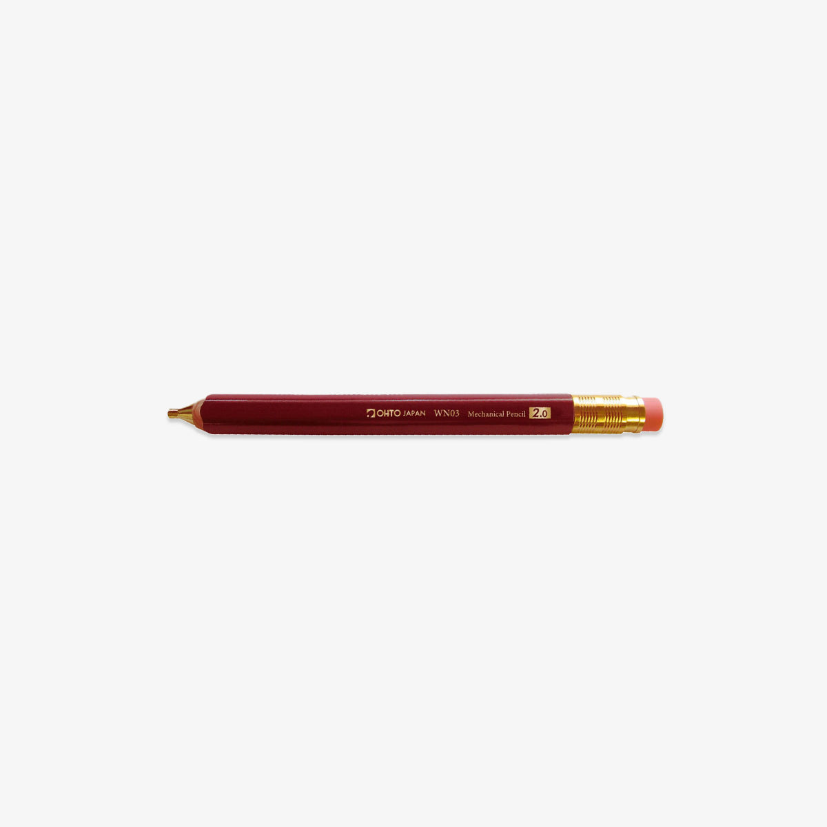 OHTO MECHANICAL PENCIL 2.0 MM // BURGUNDY