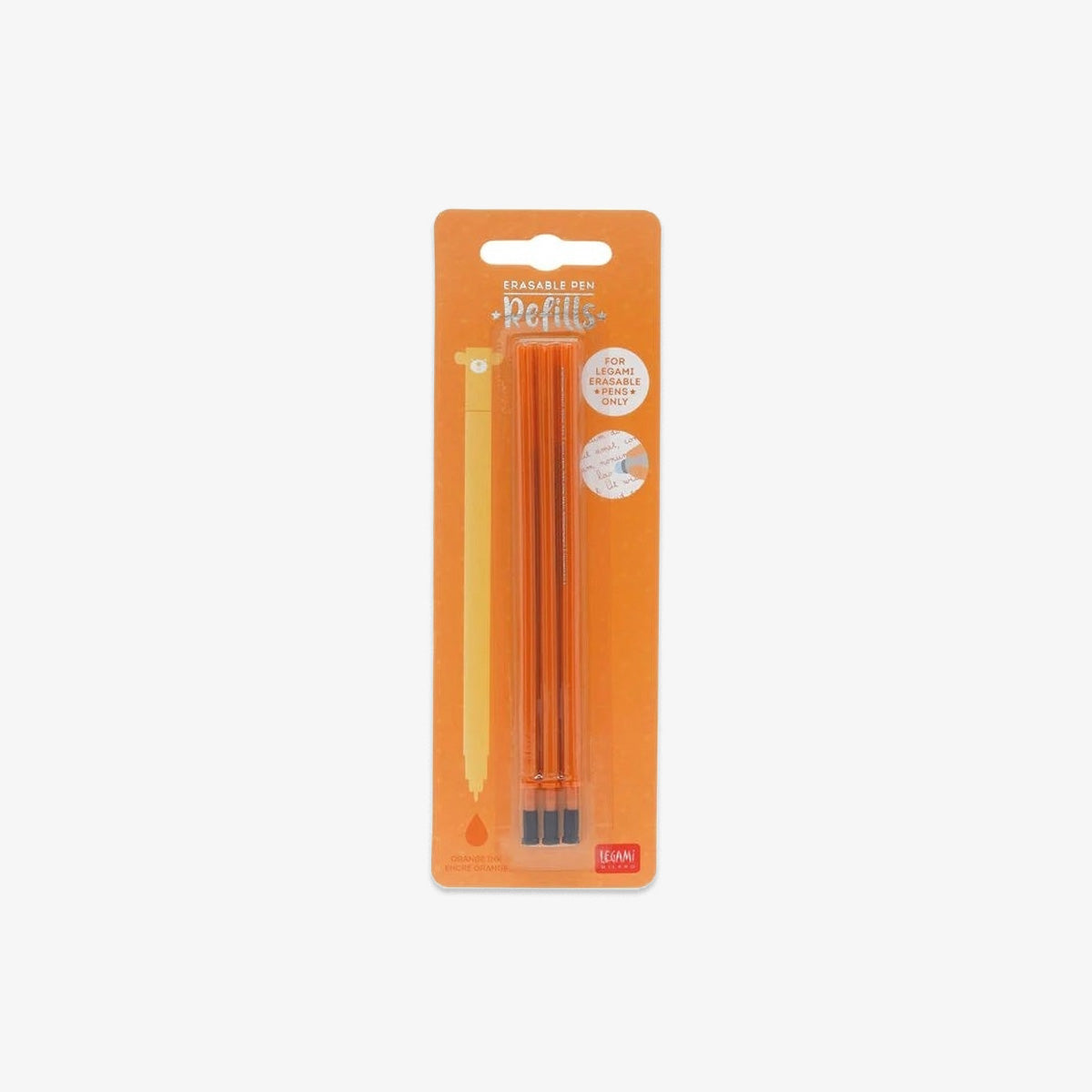 INK REFILLS FOR ERASABLE GEL PENS // ORANGE
