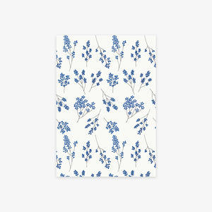 SCRAPBOOKING PAPER A5 // FALLING FLOWERS